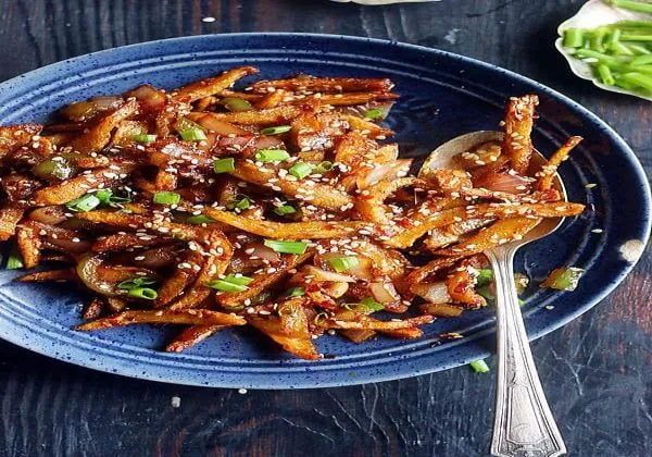 Crispy Potato Chilly