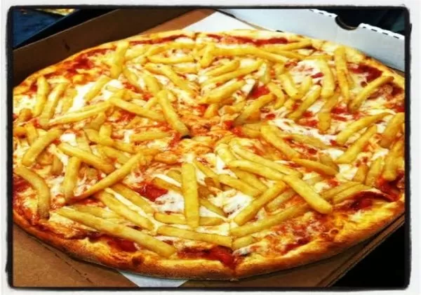 French Fries Pizza 