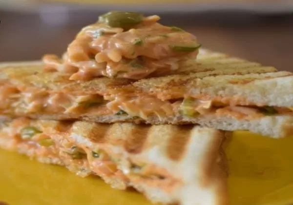 Corn Pizza Cheese Sandwich 