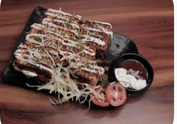 Paneer Pizza Cheese Sandwich 