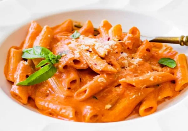Pink Sause Pasta