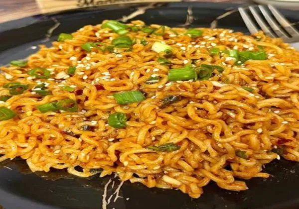 Spicy Korean Veg Maggi