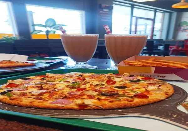 Veg Cheese Pizza Cheese Burst Pizza 2 Cold Coffe