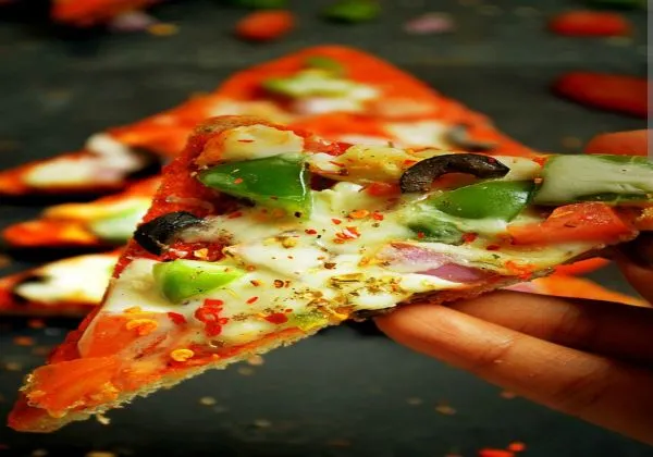 Veggies Bread Pizza