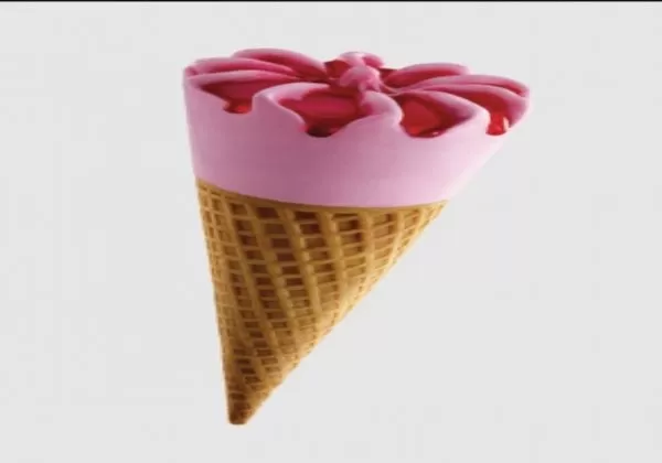 Yummy Strawberry Cone